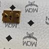 [Gebraucht] Modische Vintage Logo-Print PVC Umhängetasche Mittel - Akzeptabel #1GMPWG0
