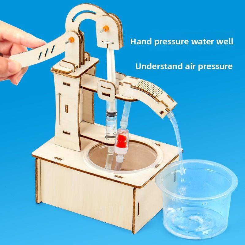 Science Experiment Diy Hand Pump Kit For Kids Educational Science Toys