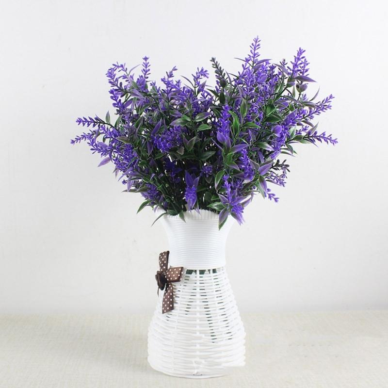 Portable Imitation Lavender Spikes Accessory for Interior Decoration and Atmosphere Enhancement at Weddings and Parties