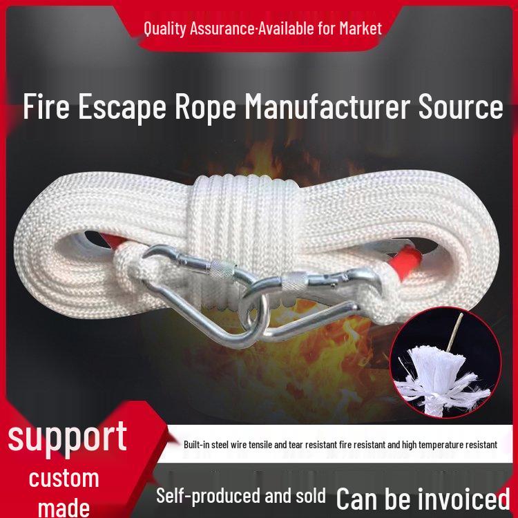 Emergency High-Altitude Fire Escape Steel Rope