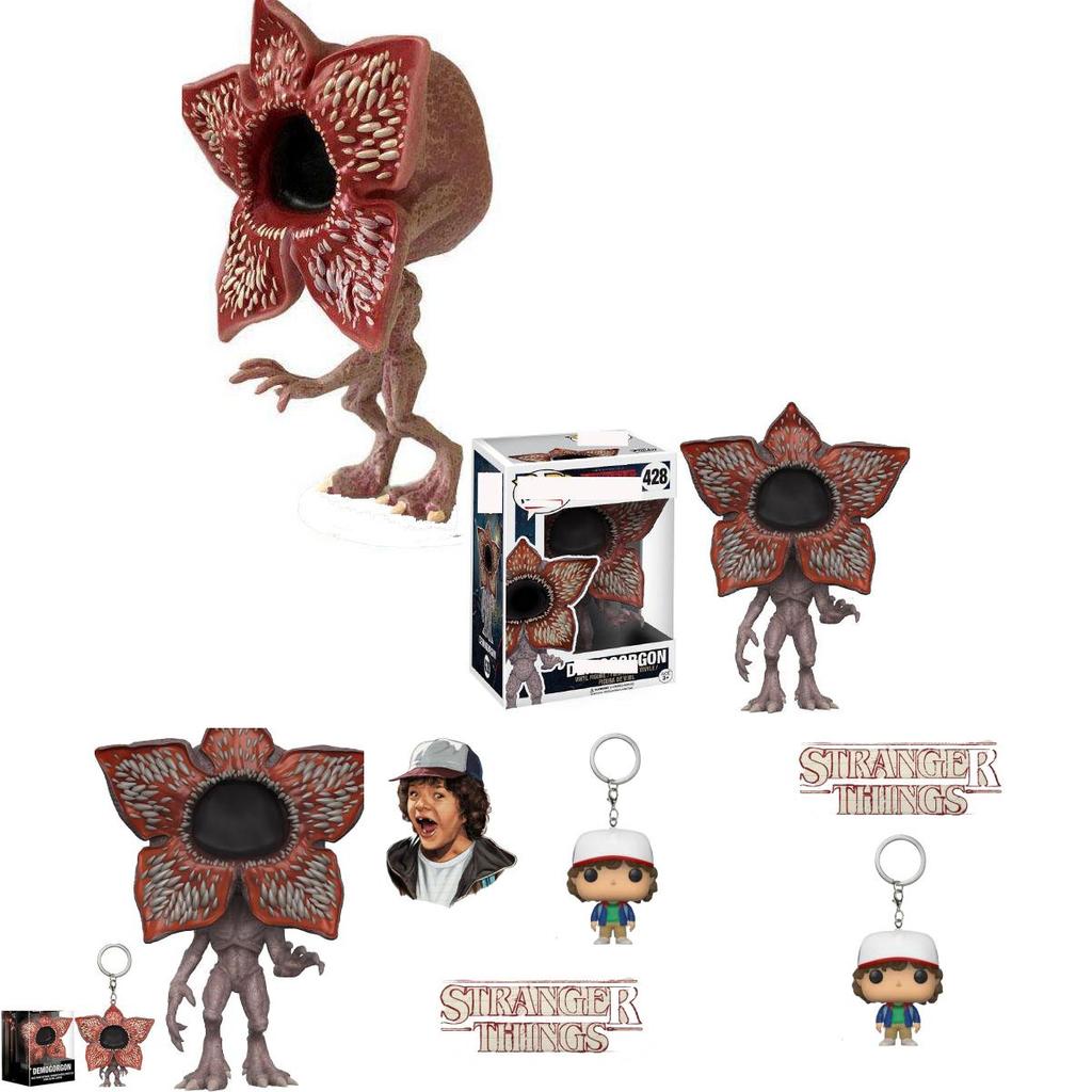 Stranger Things Demogorgon Dustin Keychain Collectible Character Gift