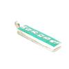Les Trésors De Lily [I2818] - Turquoise 'Hatari' Silver Pendant