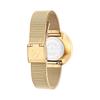 [Arne Jacobsen] Watch 34mm Nordic Design Water Resistant (Silent Movement, No Seconds Hand) BANKERS 53107-1609 White Gold Mesh Band