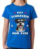 Beste Schnauzer-Mama aller Zeiten Damen T-Shirt Hundegeschenk Haustierliebhaber Mutter Tee