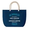 Sac De Plage Bleu Anse Corde Un Sommelier Formidable Homme Cadeau Anniversaire Noël | Grand Sac De Transport &amp; Sport