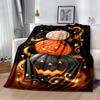 Halloween 36 Blanket Soft Warm Cozy Perfect for Livingroom Couch Bed Four Seasons Multipurpose Digital Print Best Holiday Gift for Friends Family