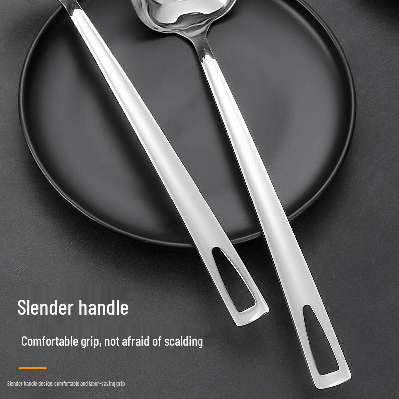 ZISIZ 304 Stainless Steel Hot Pot Ladle Set