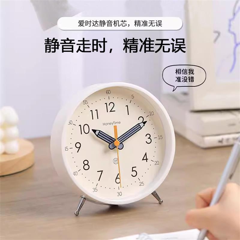 Simple Desktop Clock Mute Creative Living Room Placed Desk Clock Decorative Ornaments Table Clock Watch Home Decoration