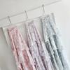 French Gentle Style Cherry Blossom Graded Halter Dress, Women's Vacation Style, Layered Ruffled Flesh-covering Cake Dress, Long Dress