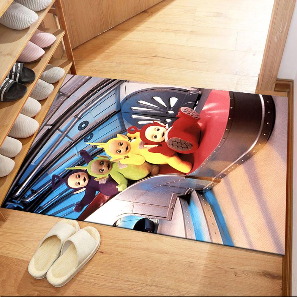 Teletubbies Friends Sun Square Rugs Are a Great Choice for Living Rooms, Bedrooms, Home Décor, and As Gifts.