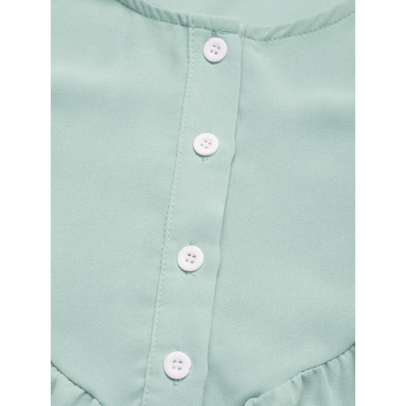 Pleated Summer Sleeveless Dress for Women