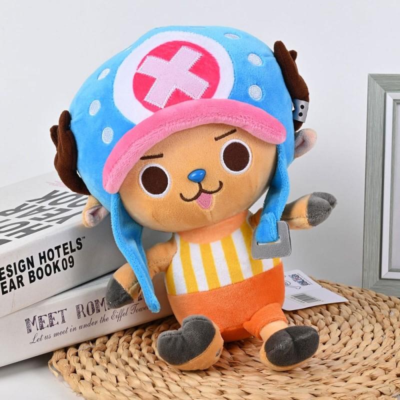One Piece Tony Tony Chopper New World Plush Figure, 25 Cm, Multicolor, Sakami Merchandise, Collectible