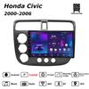 Android Car-Play Car Radio For Honda Civic 2000-2006 Multimedia Player Head Unit Stereo GPS Navigation BT WIFI,2+64GB