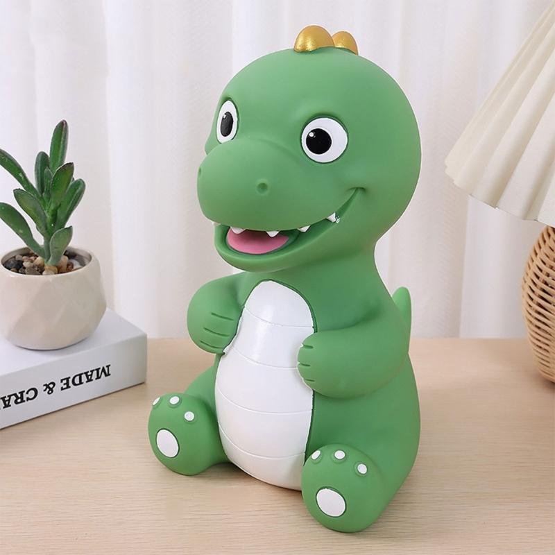 Cute Dinosaur Piggy Banks Cartoon Animal Money Box Desk Decorations Dinosaur Coin Banks for Kids Birthday Gift