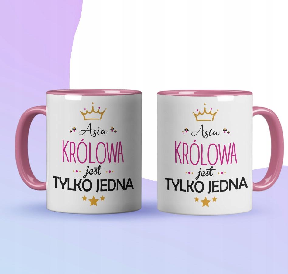 Kubek Królowej Z Własnym Imieniem Niepowtarzalny Prezent Na Każdą Okazję