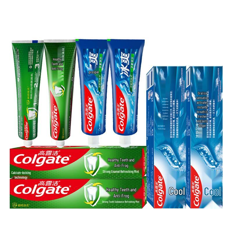 Colgate Kariesschutz Minze Zahnpasta Set