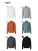 Trendiger Herren Herbst-Winter Rollkragenpullover: Lockeres, Warmes, Dickes Unterteil für Teenager