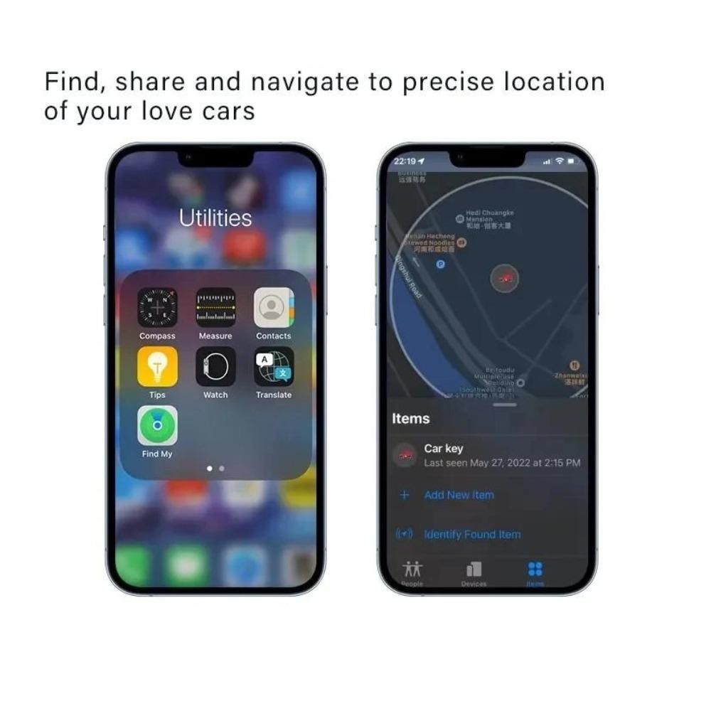 Mini OBD GPS Tracker With Find My APP for Apple GPS Locator Vehicle Anti-lost Tracking Device Anti-lost Free App Monitor