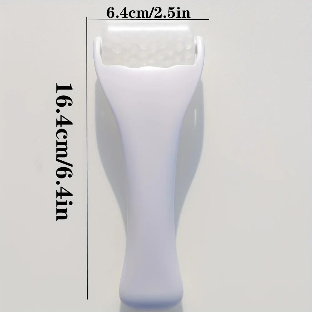 Facial Care Gel Ice Roller Suitable for Face and Body, Cold Compress Warming to Lift Beige Decrease Dark Circles Reusable Clean
