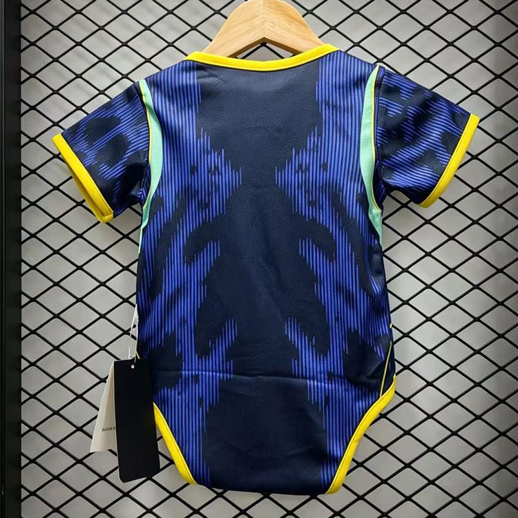 Weltmeisterschaft Brasilien Baby Fußball Krabbelanzug, Fußballtrikot Baby Strampler, Fußball Baby Krabbelanzug