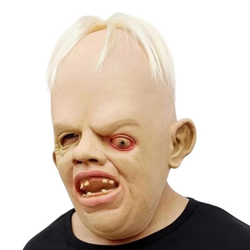 Horror Einäugiges Monster Maske Gruselig Schräges Auge Geist Latex Halloween Spukhaus Cosplay