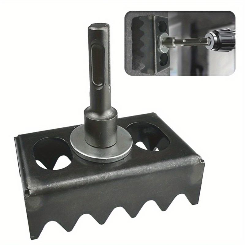 Square Hole Cutter for Electrical Box 86-type Square Socket Puncher for Water & Electricity Installation