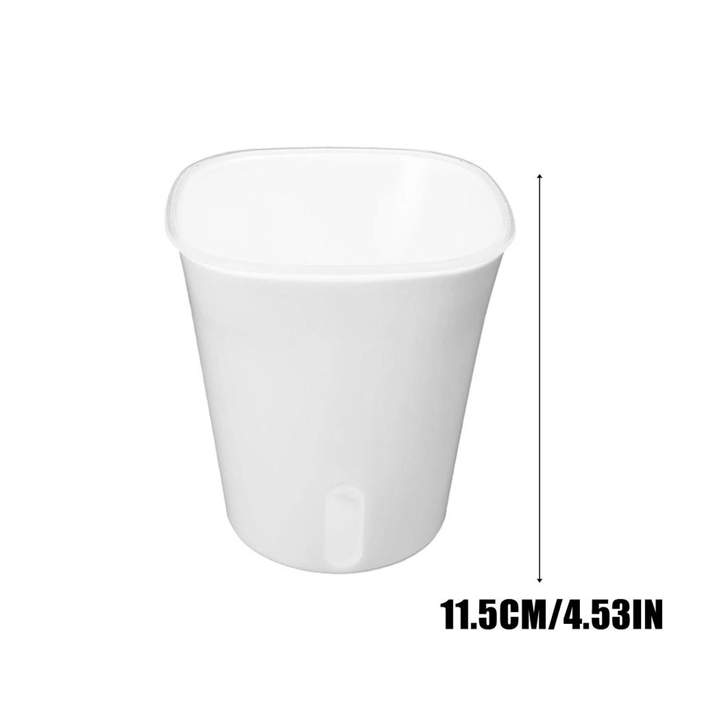 5/1PCS Self Watering Plastic Flower Pot Double Layer Hydroponics Plants Pot Vases Succulent Potted Desktop Vase Home Decoration