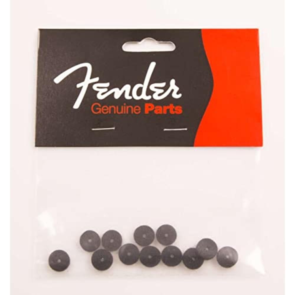 Fender Black Strap Button Felt Washers 12 Strap Pin Felt Washers Pack of 12