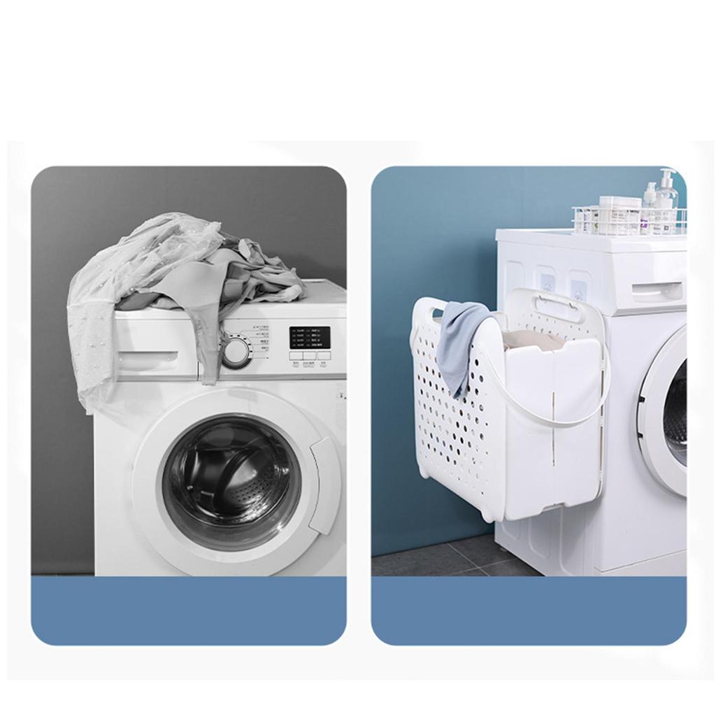 Collapsible Laundry Hampers,Household Clothes Bucket,Bathroom Folding Dirty Storage Basket ,