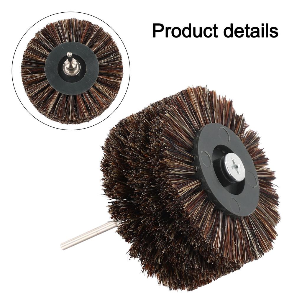 Abrasion Resistance Cleaning Wheel Horsehair Brush Polishing Brush