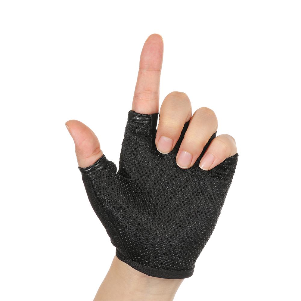 Equipment High Elastic Children's Bike Gloves Child Bicycle Gloves Half Finger Mittens Camouflage