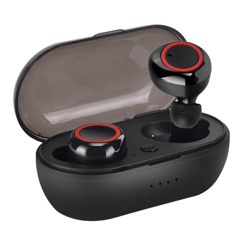 Bluetooth 5.0 Waterproof TWS Headset Earphone HIFI Mini Earbuds Noise Reduction Wireless Headset