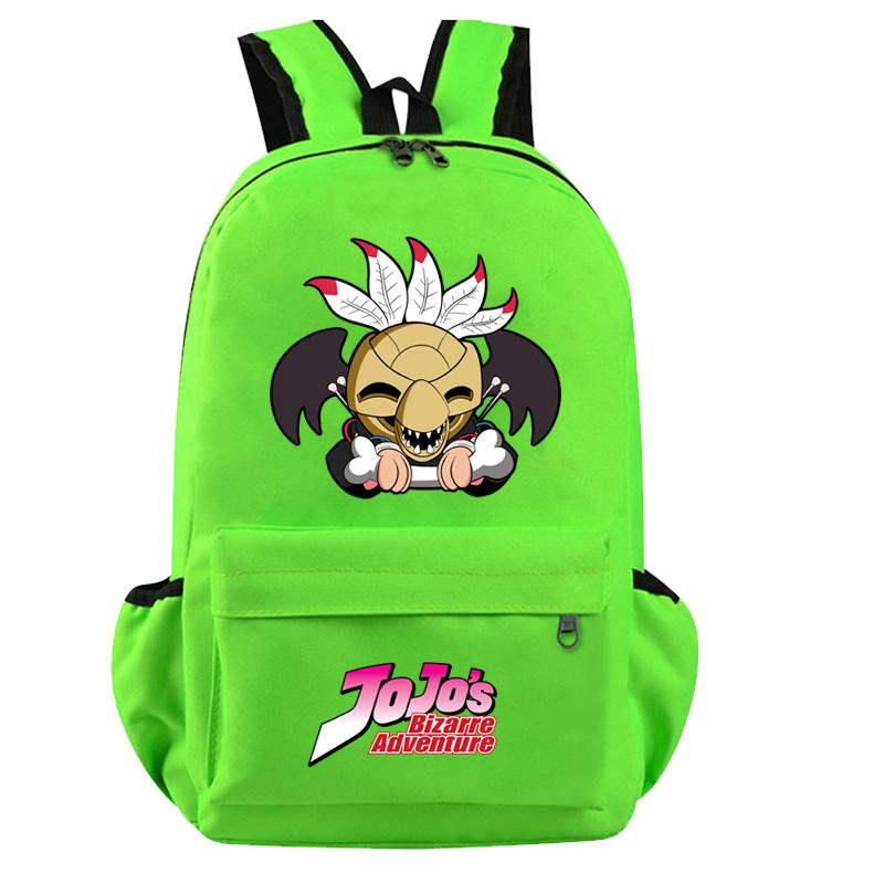 Anime Printed Adventure Backpack for Teen Gift School Bag Canvas Bookbag Girl Kawaii Rucksack Student Back To Schoolbag