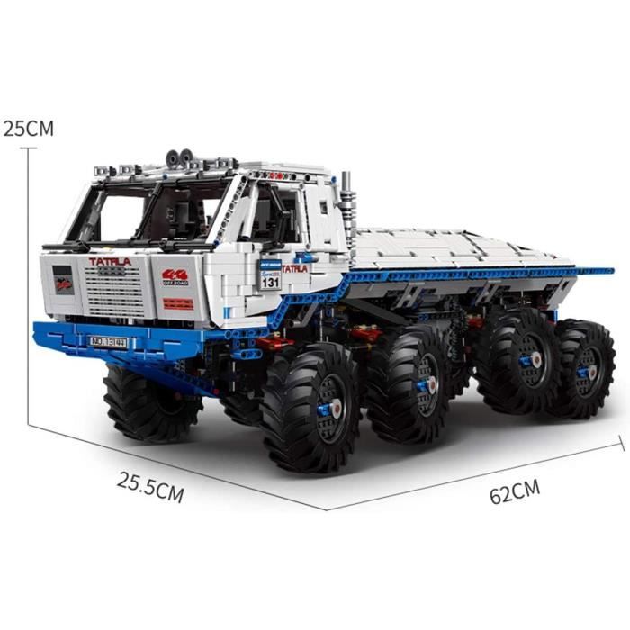 VEICOLO DA COSTRUIRE MACCHINA TERRESTRE DA COSTRUIREqueek Technic Blocco da Costruzione Macchina, 1:8 Camion per Tatra T813 8x8 P303