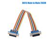 High Efficiency DB9 DB15 DB25 D-SUB Serial Port Cable Male Female for Secure Connections