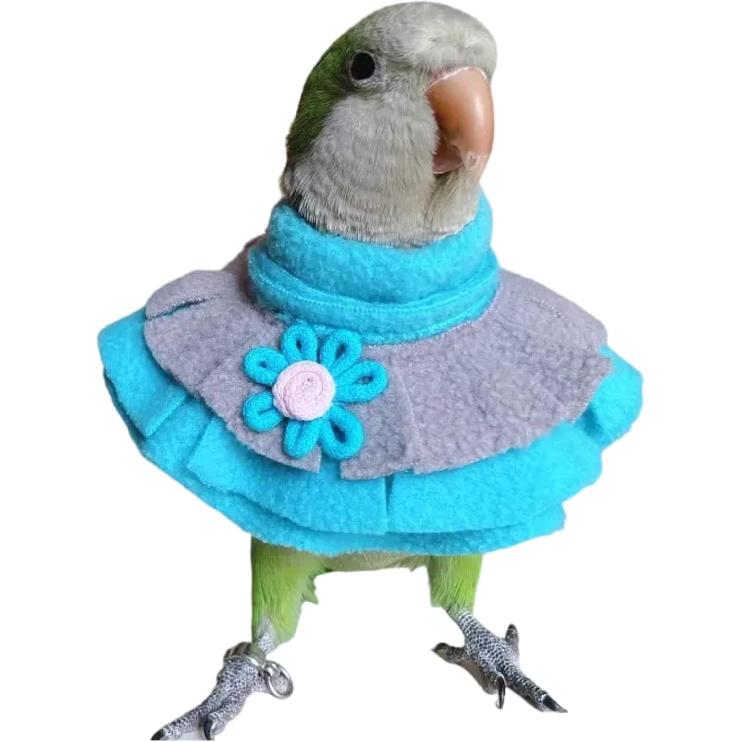 Bird Collar Anti Bite Elizabethan Recovery Cone, Bird Neck Protector for Feather Plucking, Bird Neckwear Full Body Shield, Bird Outdoors Windproof Common Hill Myna