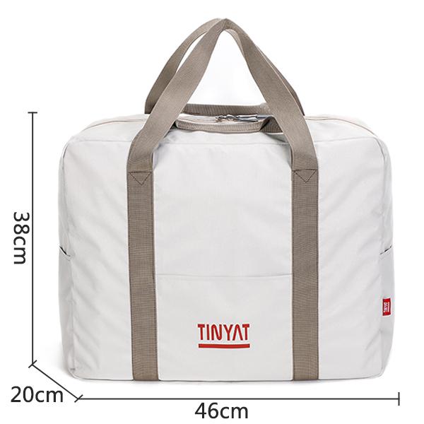 TINYAT Women Travel Bag Hard Fold Luggage Bag Clothing Business Bag Men Storage Bag Carry On Hanging Suitcase Light Garment Bag