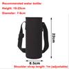 Nuova Copertura per Tazza Termica 600-1500ML con Tracolla Borsa Termoisolante per Bottiglia d'Acqua Borsa Antiscivolo per Bottiglia