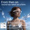 F70 AI Bluetooth Glasses: Real-time Translation In 100+ Languages, Music & Calls