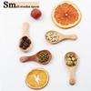 Small Wooden Spoon Tea Seasoning Powder 8X3.5cm Cooking Tools Kitchen Gadgets