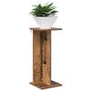 Plant Stand Rustic Wood Look 25 x 25.5 x 60.5 cm Engineered Wood