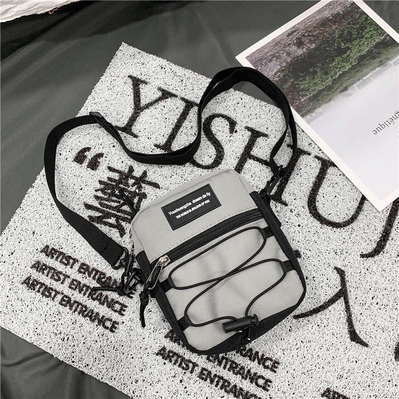 

Модная женская сумка-мессенджер, карманная сумка для мобильного телефона и кошелек, новая сумка на плечо, многофункциональная сумка для мобильного телефона, сумки для хранения 14 x 16 x 6 cm серый