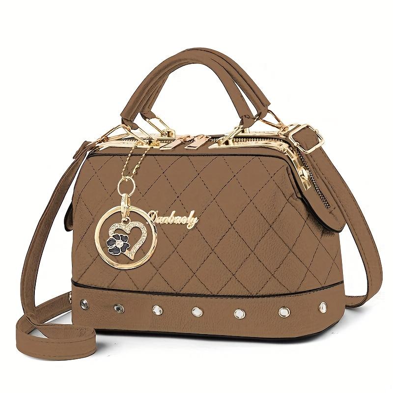 

Women s Boston Bag One-shoulder Crossbody Bag хакі