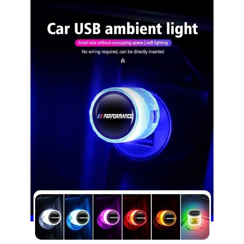 Auto Mini-USB Tragbares Umgebungslicht Dekoratives Streifen Zubehör Für BMW E46 E90 E60 F10 E39 F30 E36 E87 E90 E30 E53 F31 E92