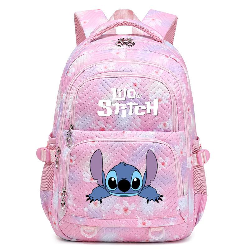 Cartoon Pattern Colorful Foreign Style Backpack Campus Male And Female Students Casual Schoolbag Animation