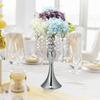 Wedding Flower Stand European Modern Iron Candle Holder Romantic Candlesticks for Dining Table