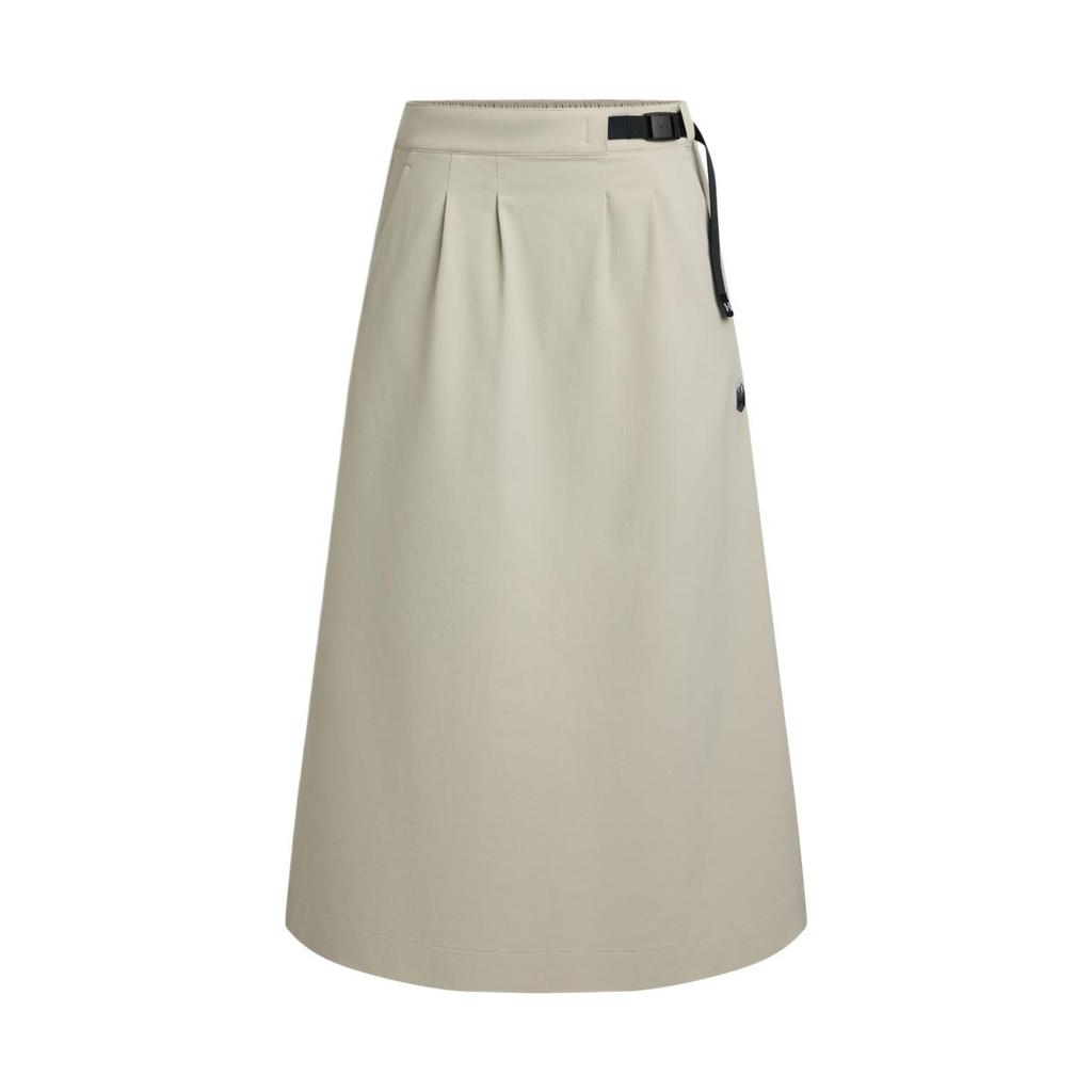 Under Armour Urban Outdoor Series Comfortable Classic Fashion Versatile Casual Long Skirt Women Skirts Beige 1389310-289