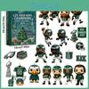 Kalendarz Adwentowy Philadelphia Eagles Blind Box z Akrylowymi Ornamentami na Prezenty Świąteczne