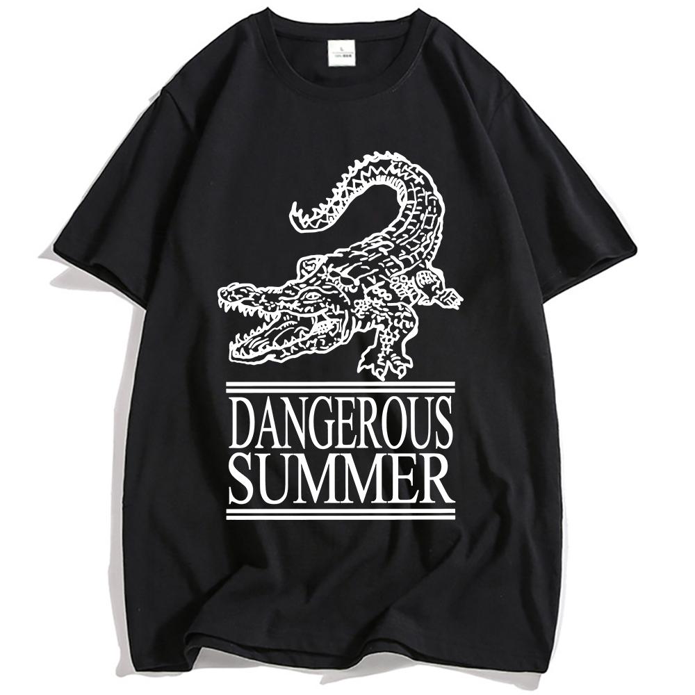 Yeat DANGEROUS SUMMER LOCO TEE Streetwear Hip Hop Printing T-shirt Casual Cotton Men Women Tshirts Fashion Grunge Male T Shirt