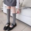 New Ultra-Thin Lolita Socks Solid Color Calf Socks Ice Silk Socks Breathable Japanese Style JK Style Socks Sweet Girls